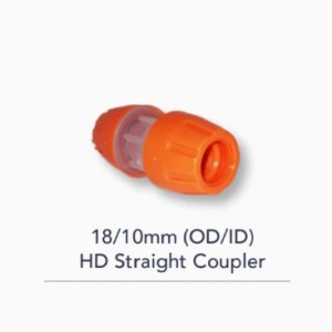 Duraline - Duraline 20005217 - 18mm HD Straight Coupler 18/10mm (OD/ID)